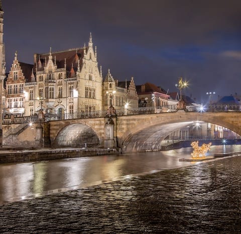 Gent: St. Michaels Brücke