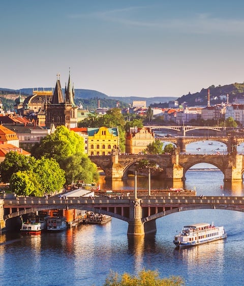 Prag: Brücken über der Moldau