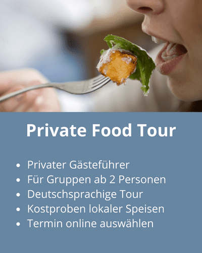 Private Food Tour, kulinarischer Rundgang