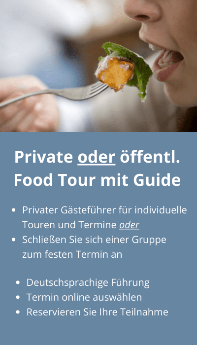 Private oder öffentliche Food Tour