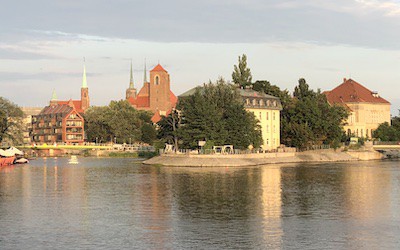 Flussfahrt in Breslau