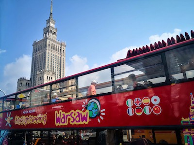 Stadtrundfahrt in Warschau