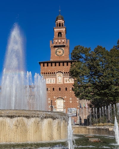 Führung im Castello Sforzesco in Mailand