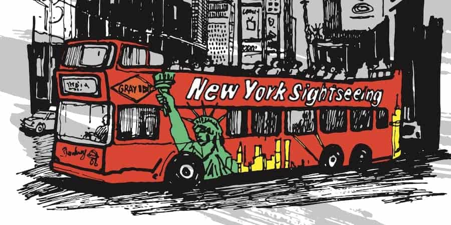 New York Hop-on/Hop-off-Bus